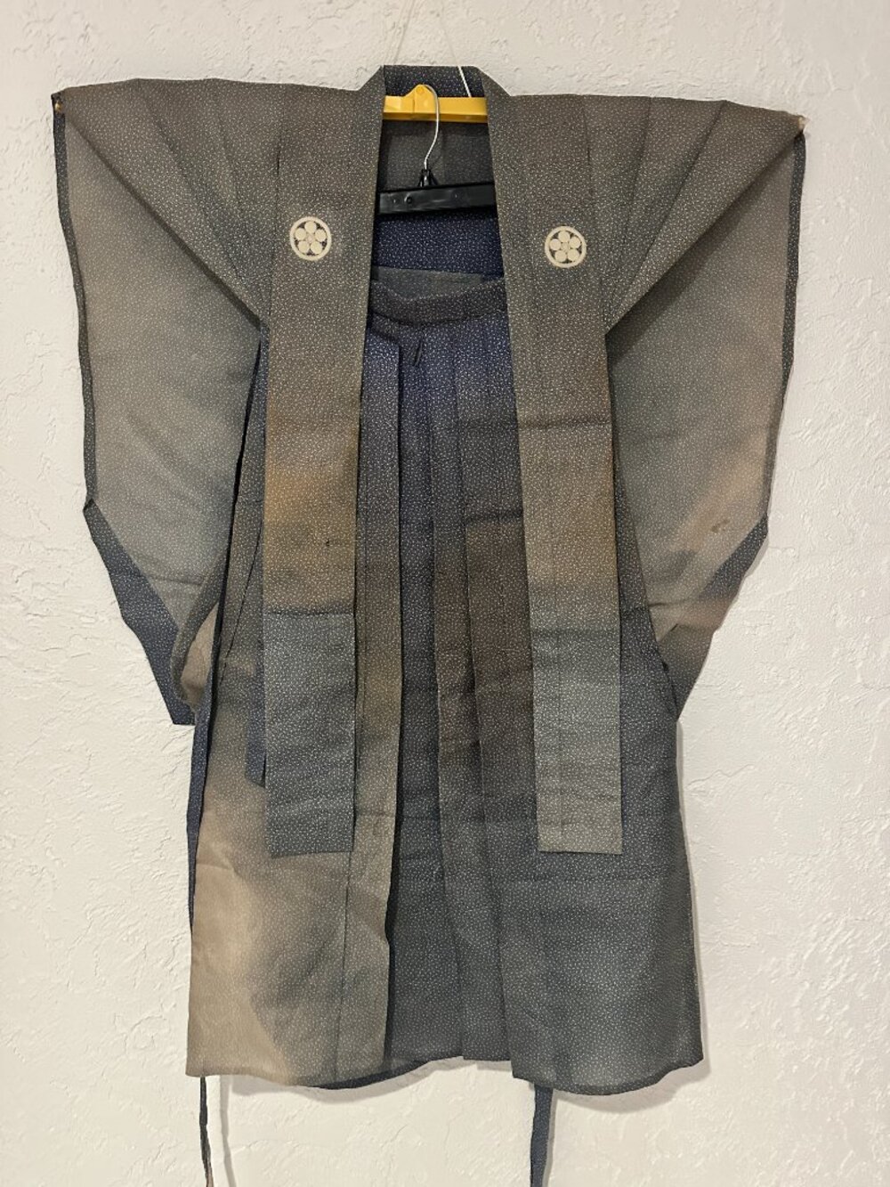 Rare Vintage Japanese Kamishimo Hakama Samurai Set